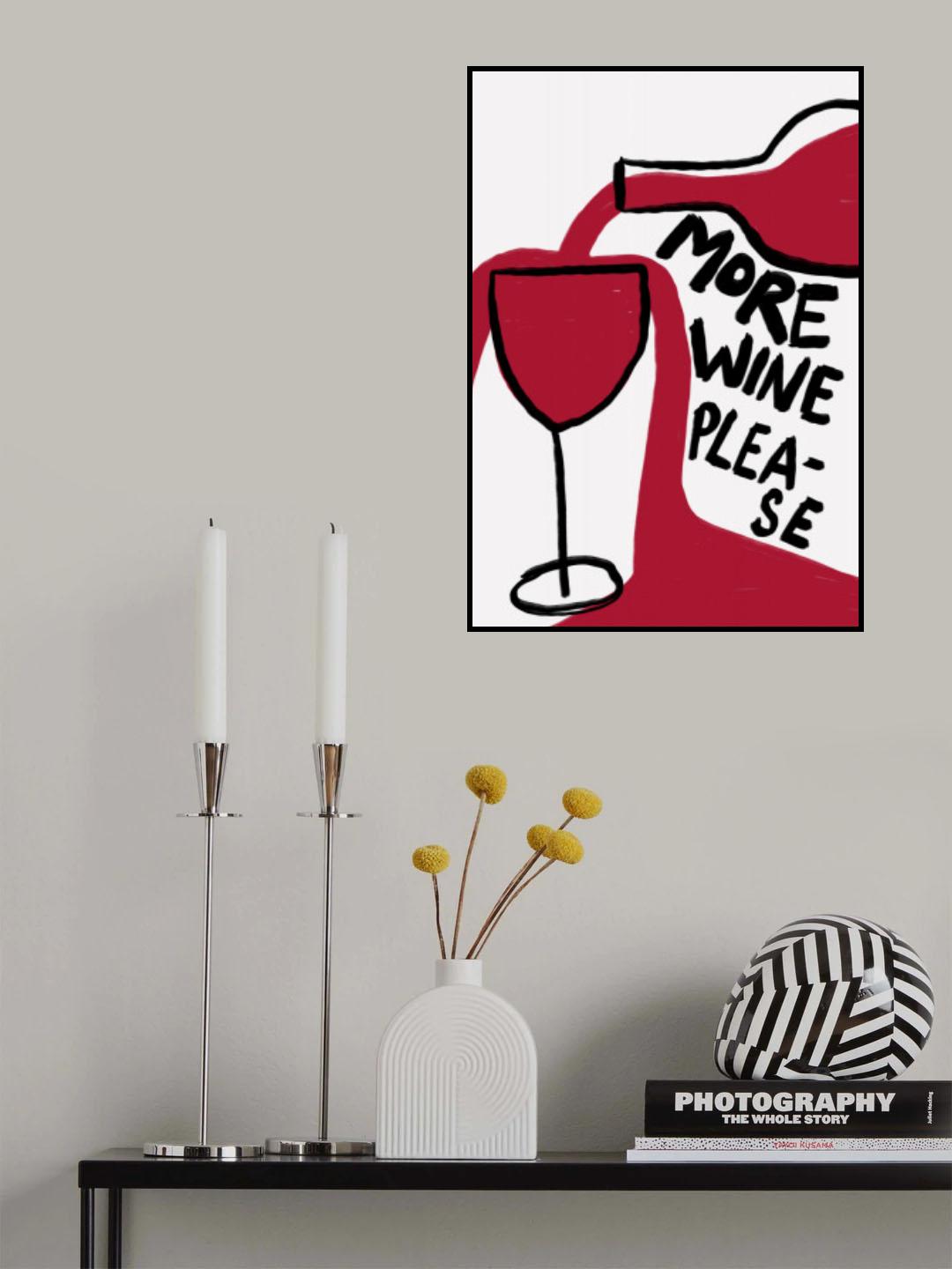More Wine Please Poster