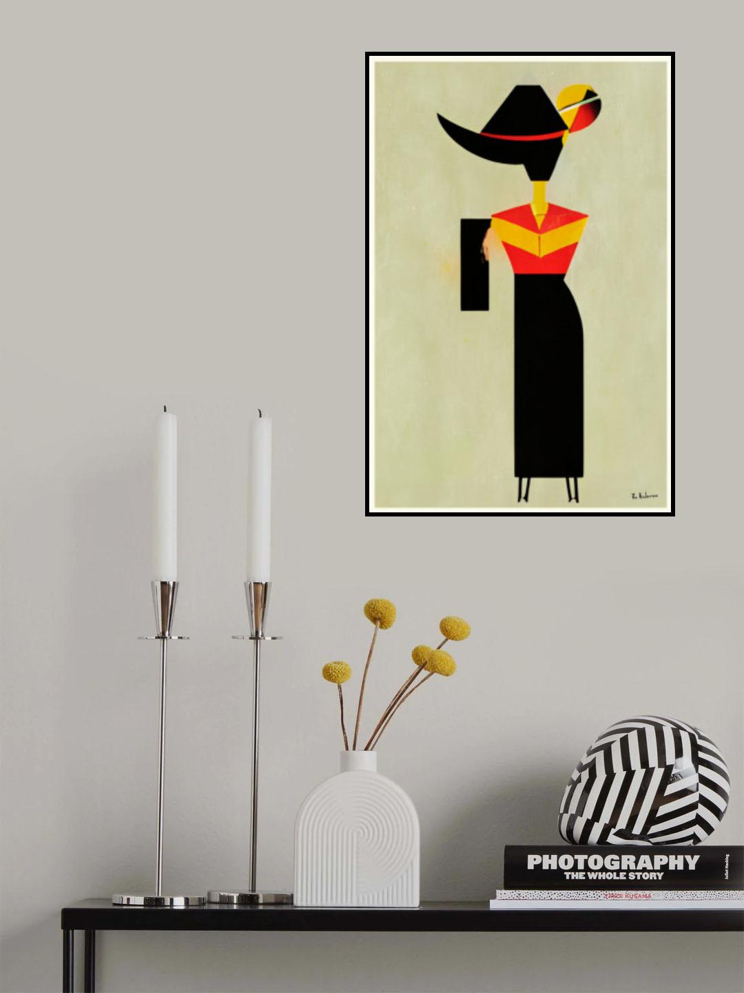 Picasso, Mi Amor Poster och Canvastavla