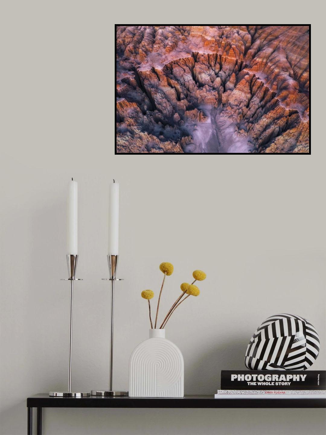 Cliff Glaze Poster och Canvastavla