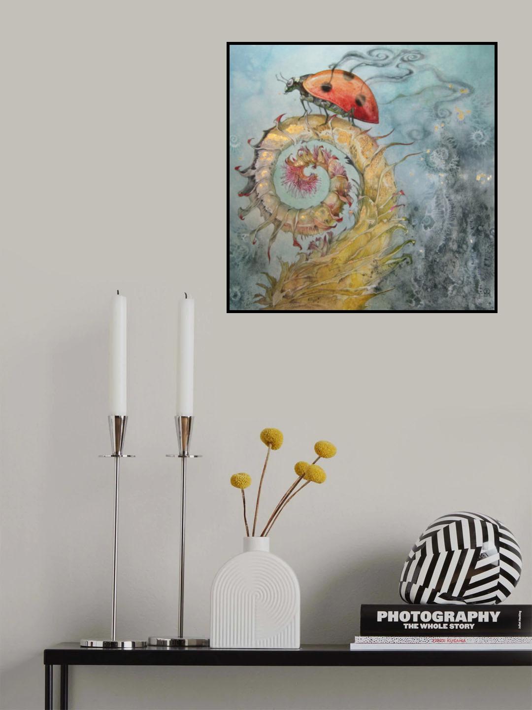 Ladybug Poster och Canvastavla