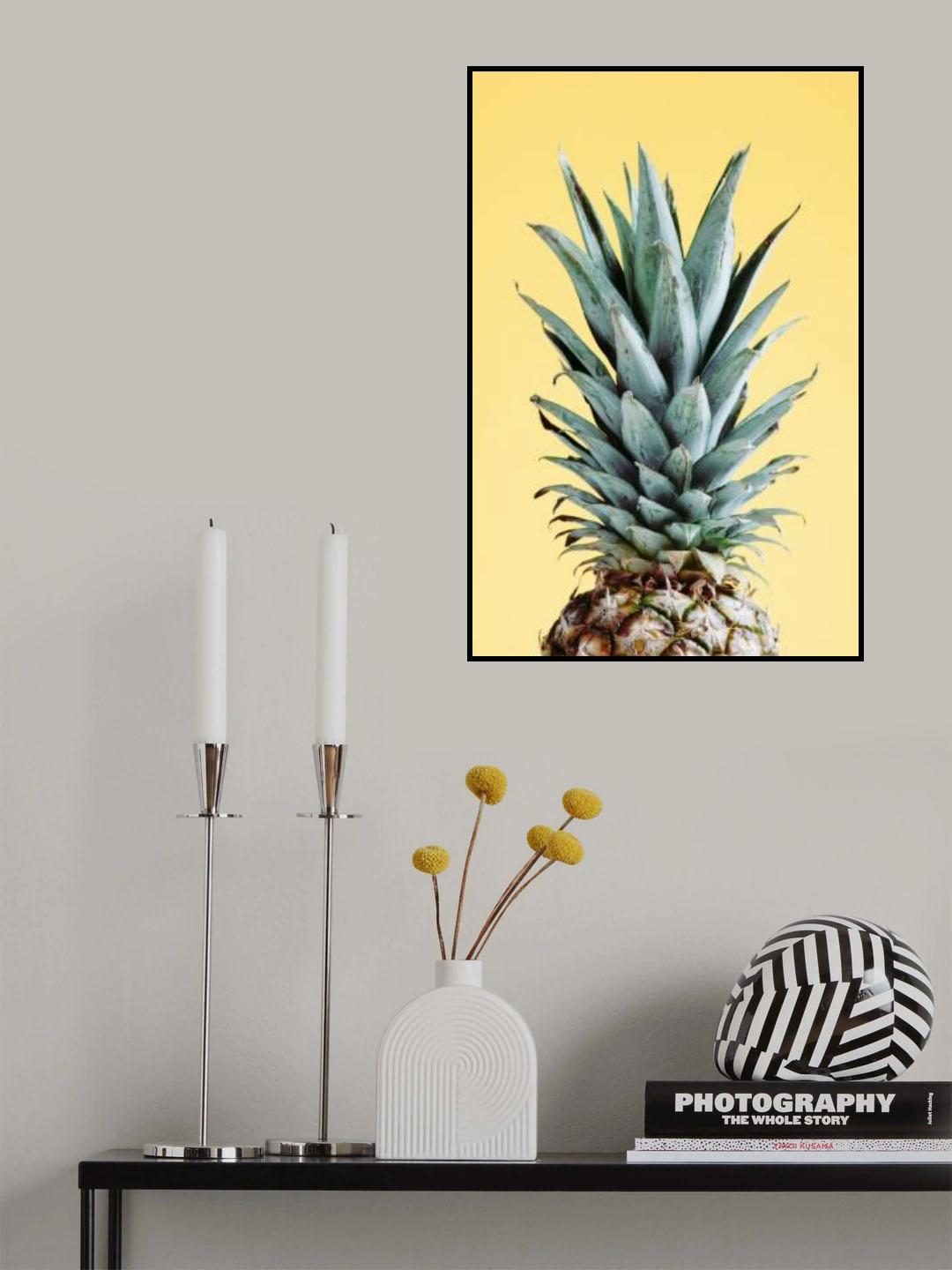 Pineapple Yellow 03 Poster och Canvastavla