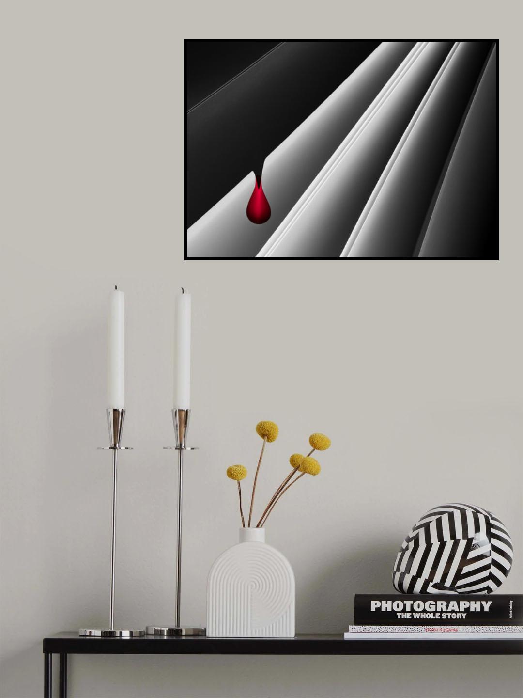 Paper Cut Poster och Canvastavla