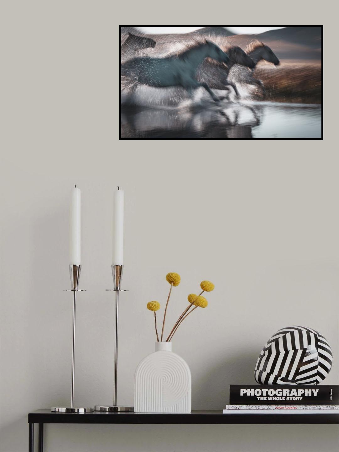Splashing Poster och Canvastavla