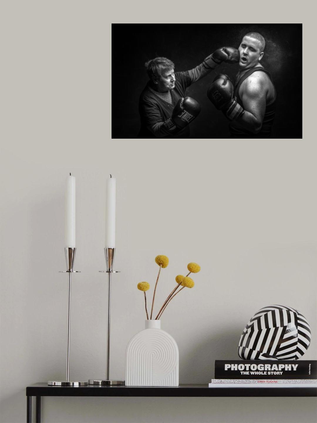 the match Poster och Canvastavla
