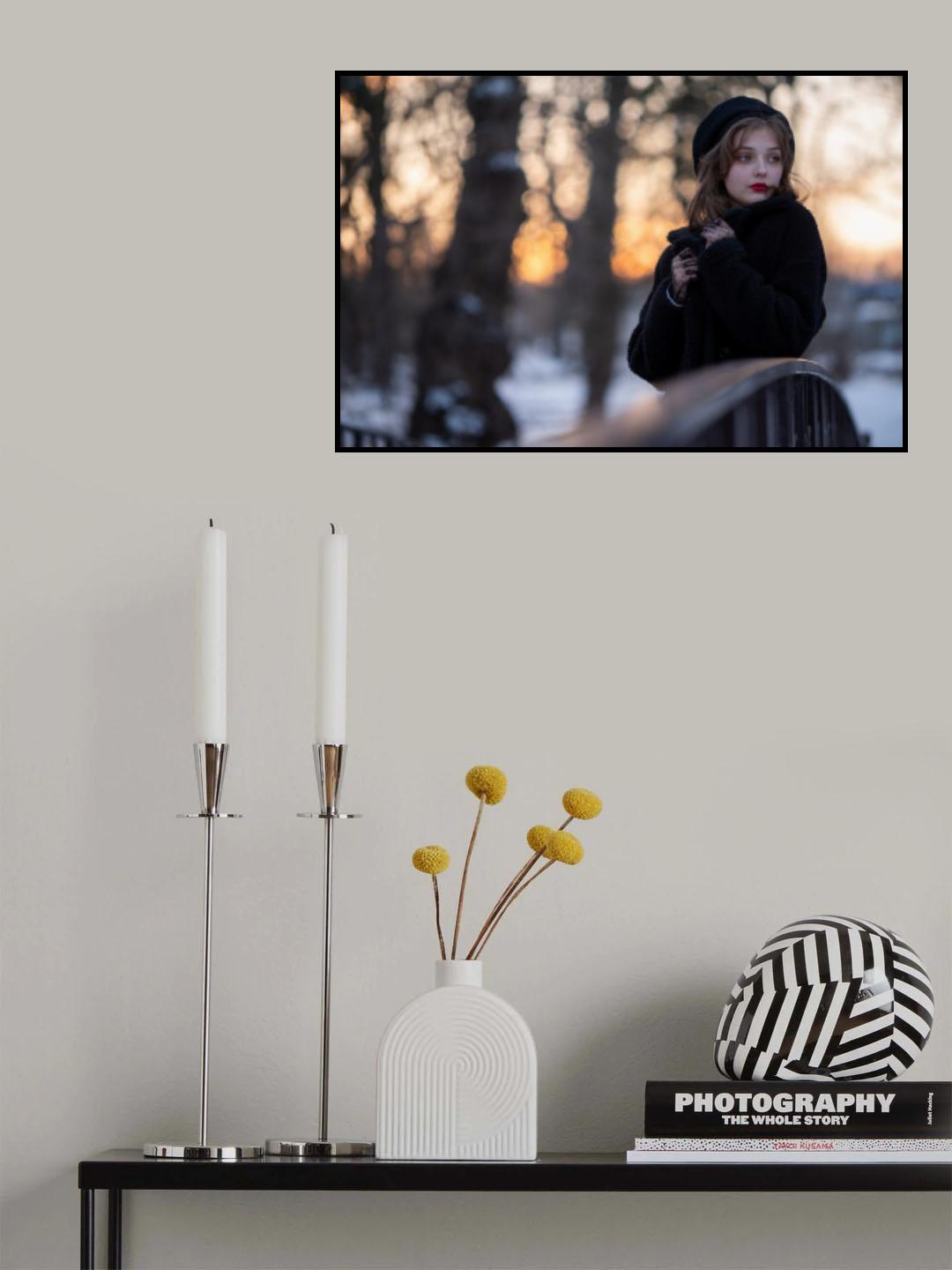 COLD EVENING Poster och Canvastavla