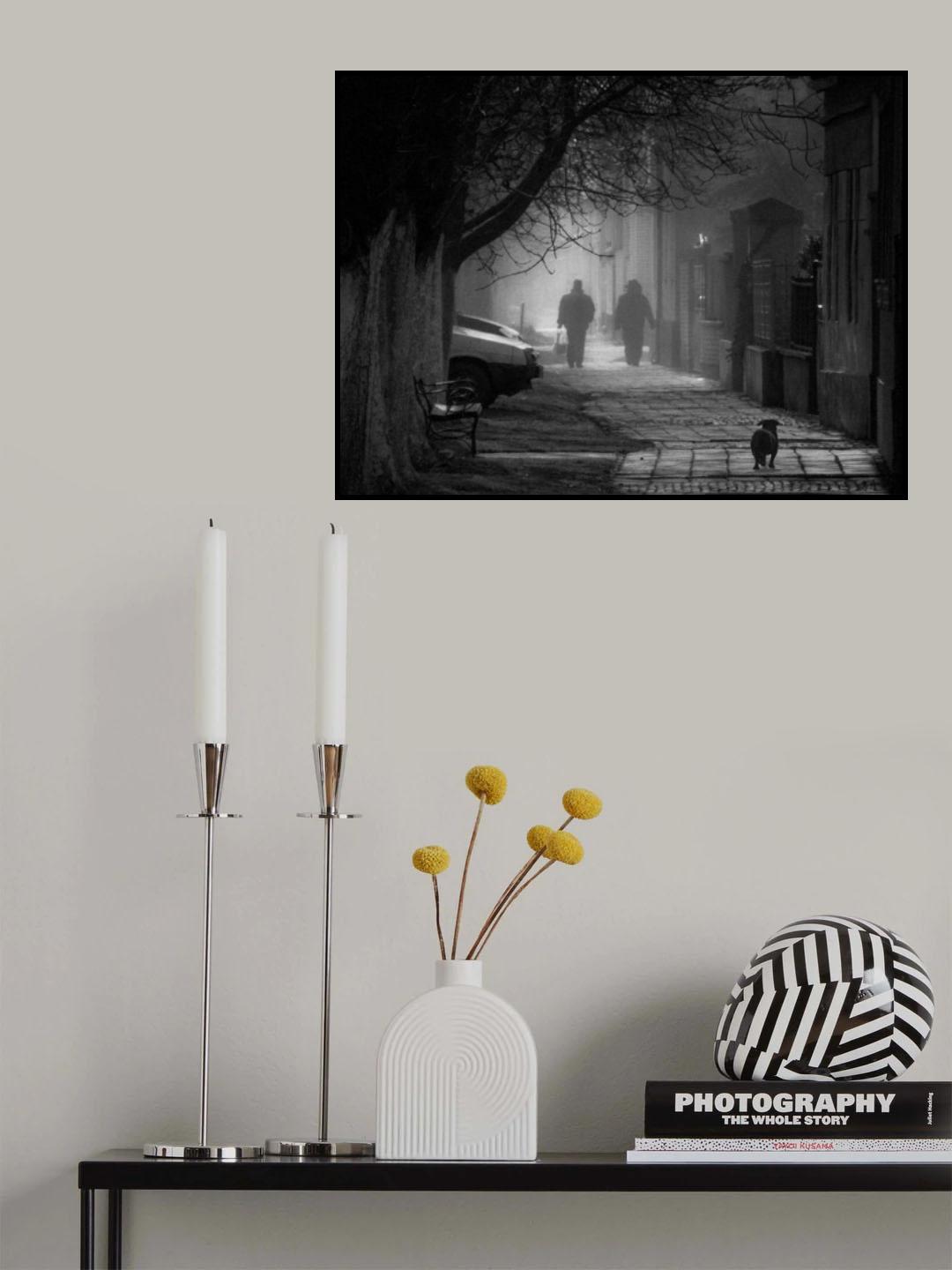 Wait for me !!! Poster och Canvastavla