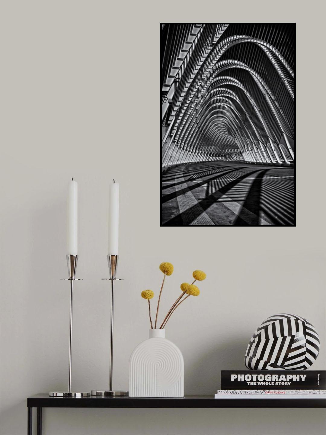 Calatrava Constraction #03 Poster och Canvastavla