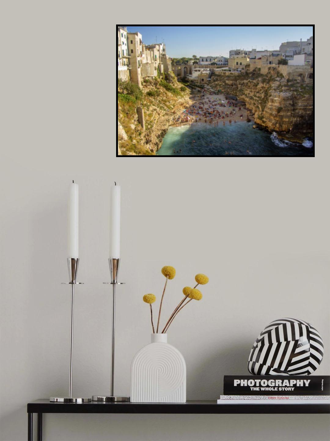 Polignano a Mare Poster och Canvastavla
