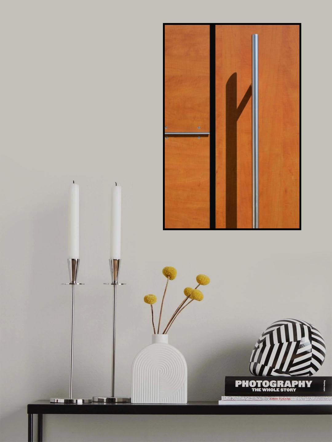 shadow on the door Poster och Canvastavla