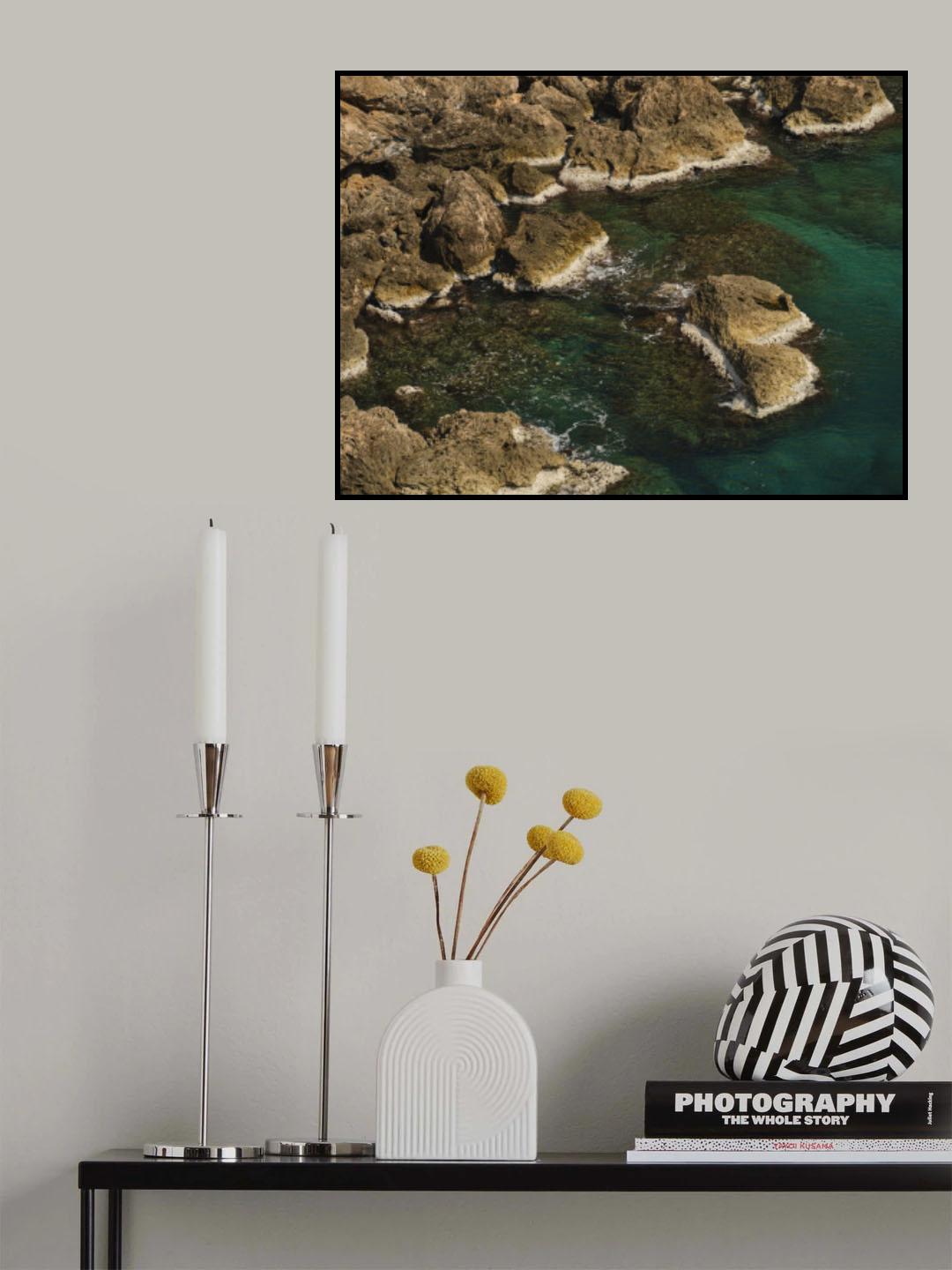 seascape and rocks Poster och Canvastavla