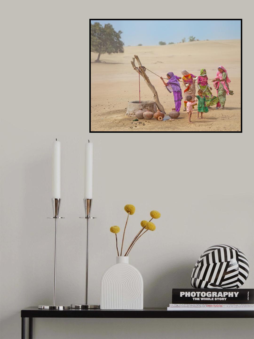 Water Pullers Poster och Canvastavla