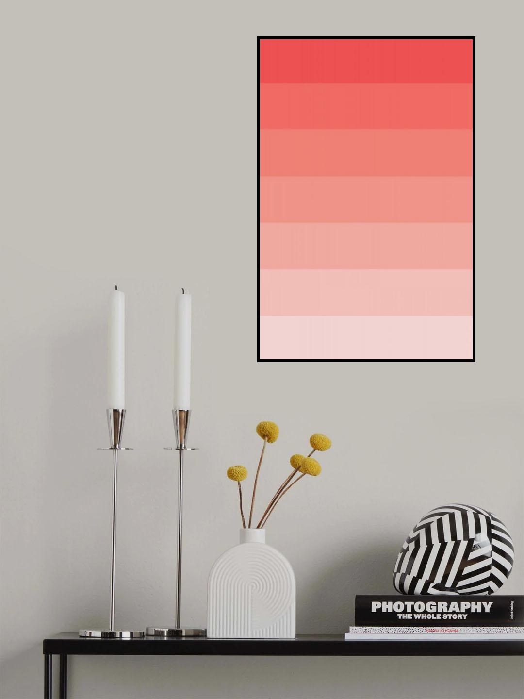 Blush Poster och Canvastavla
