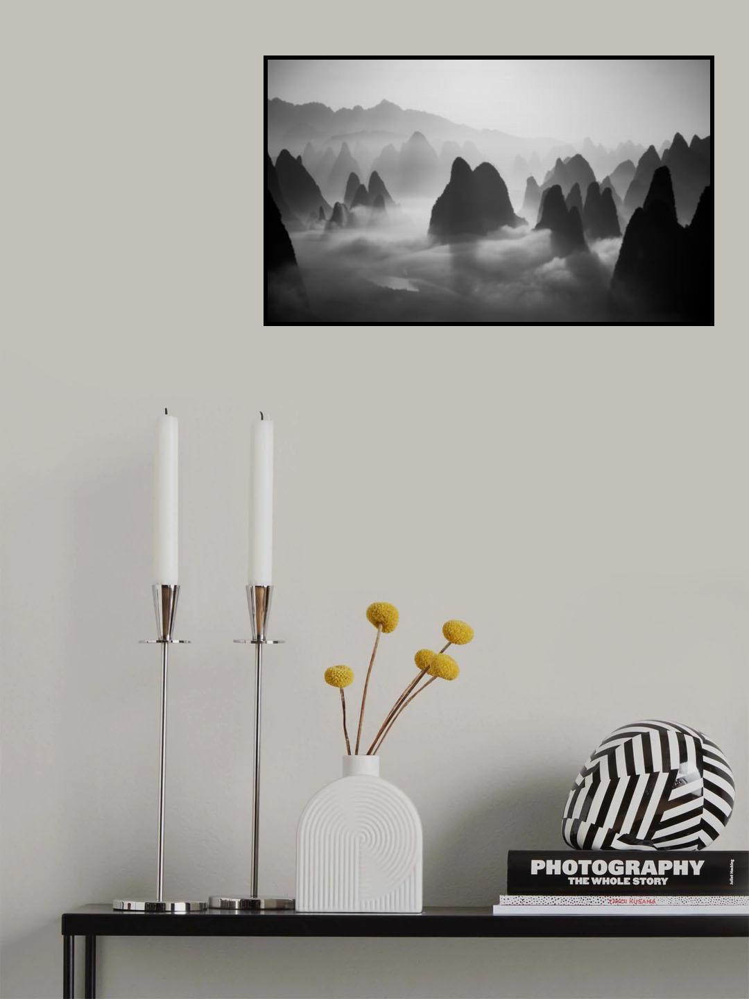 In the clouds Poster och Canvastavla
