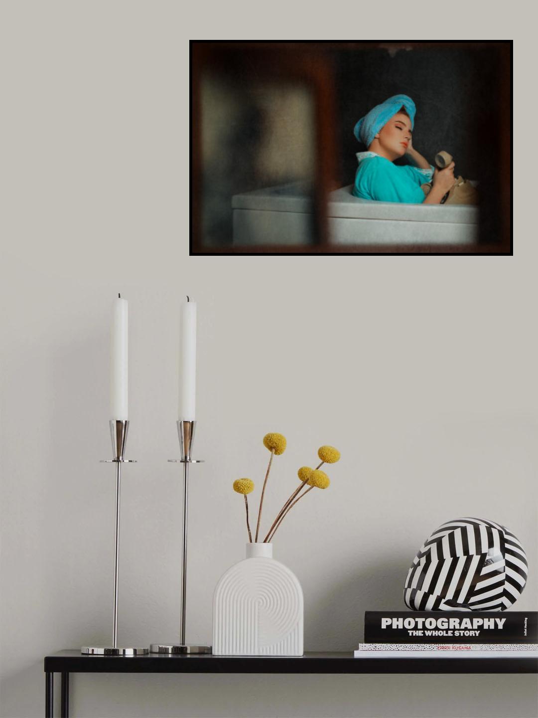 Hesitancy Poster och Canvastavla