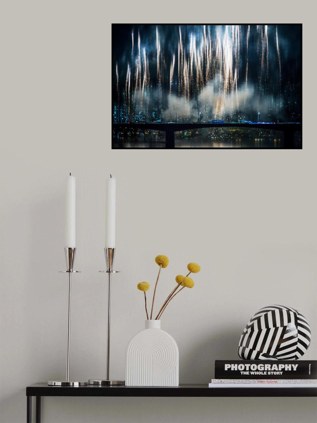 shower Poster och Canvastavla
