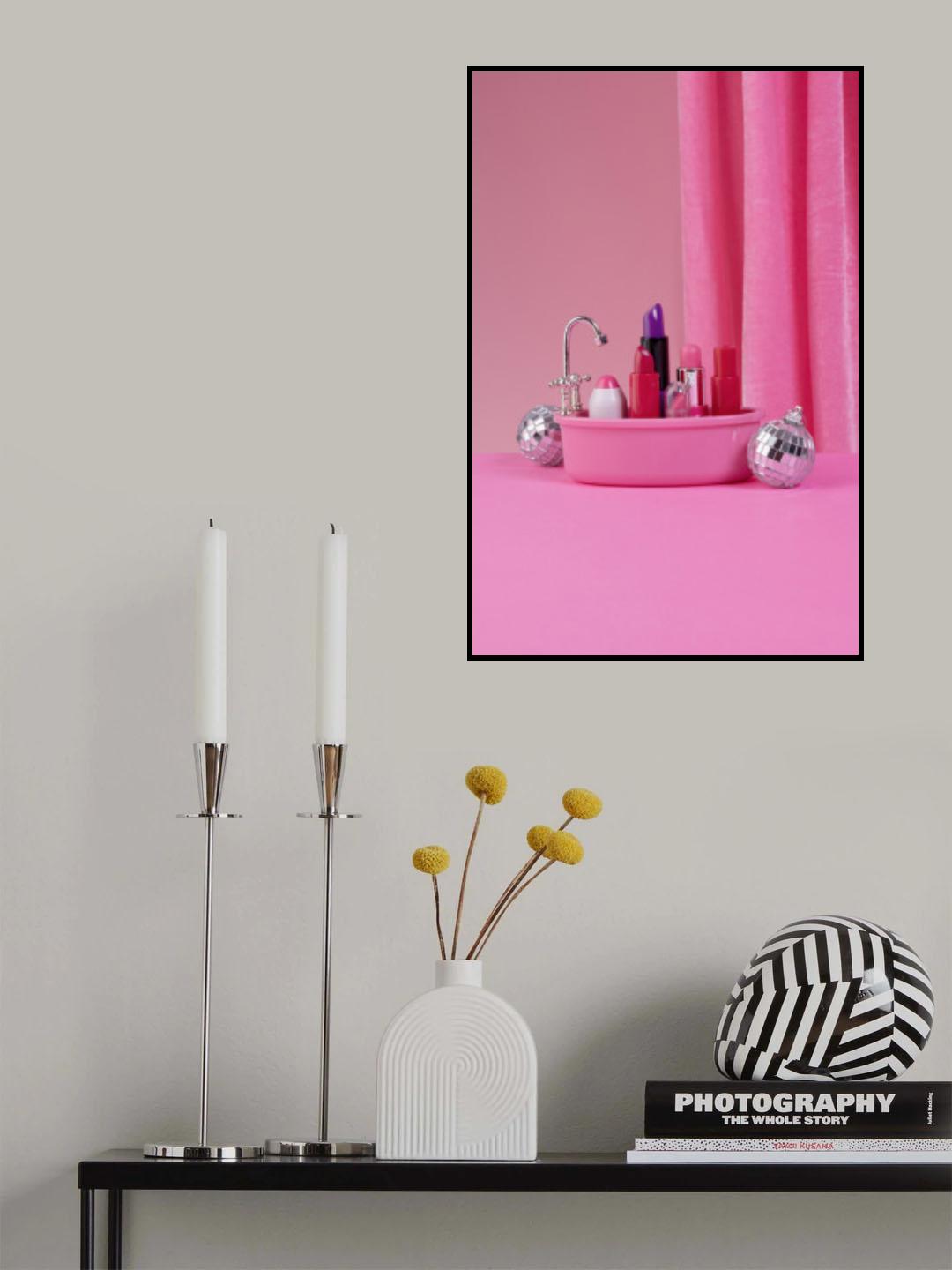 Lipstick bathtub Poster och Canvastavla