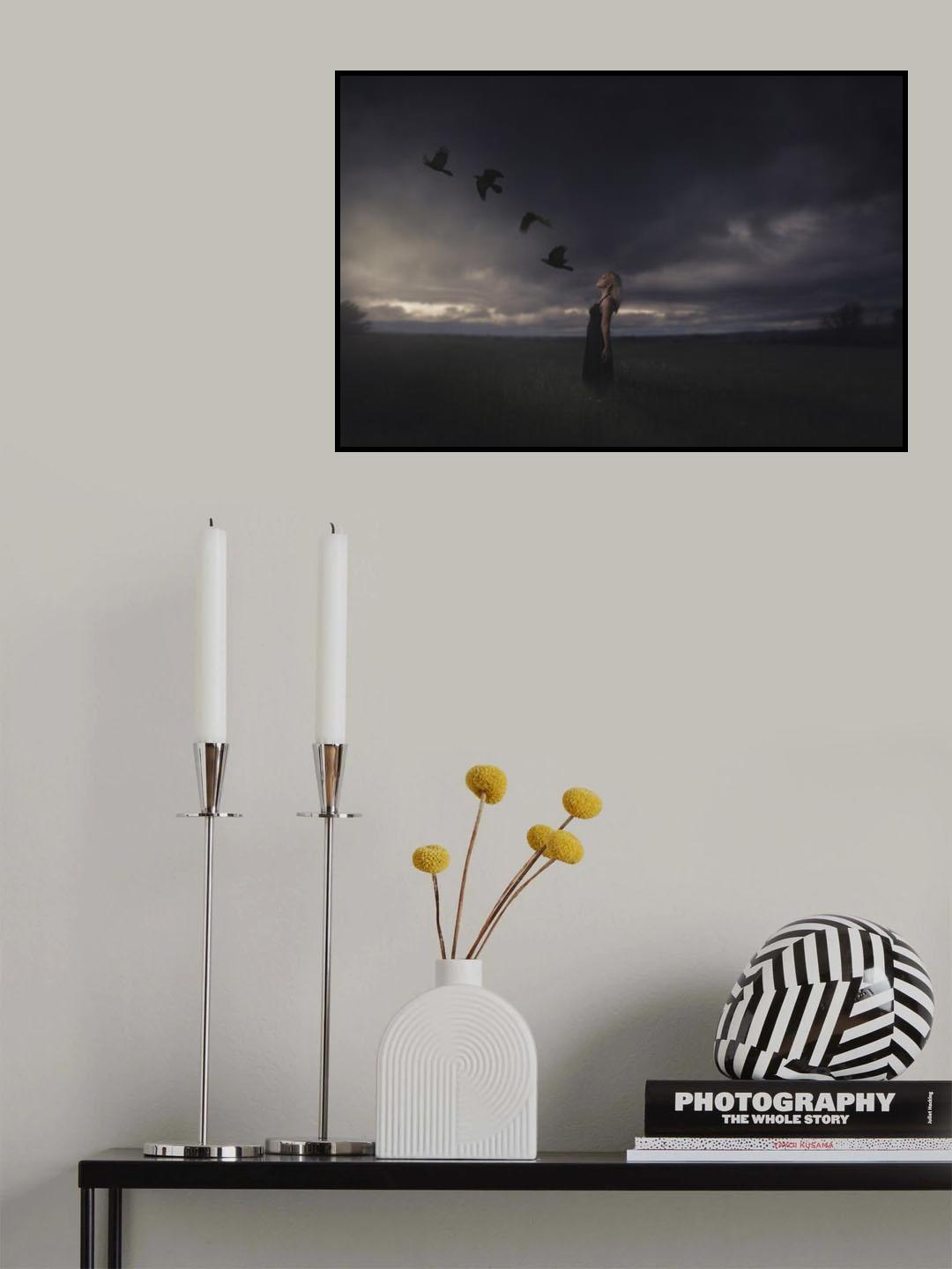 Dark prairie Poster och Canvastavla