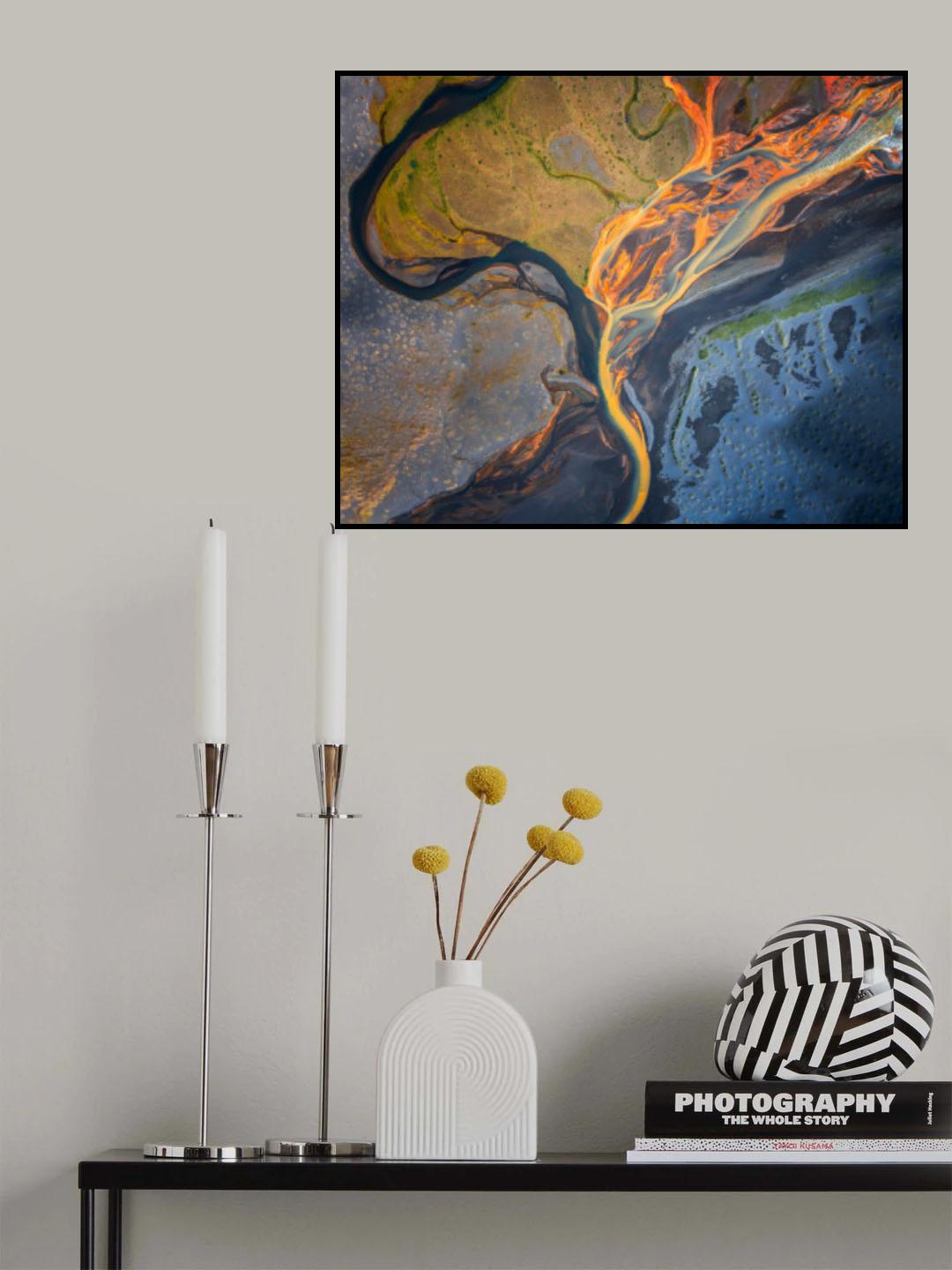 Hues of the Creeks Poster och Canvastavla