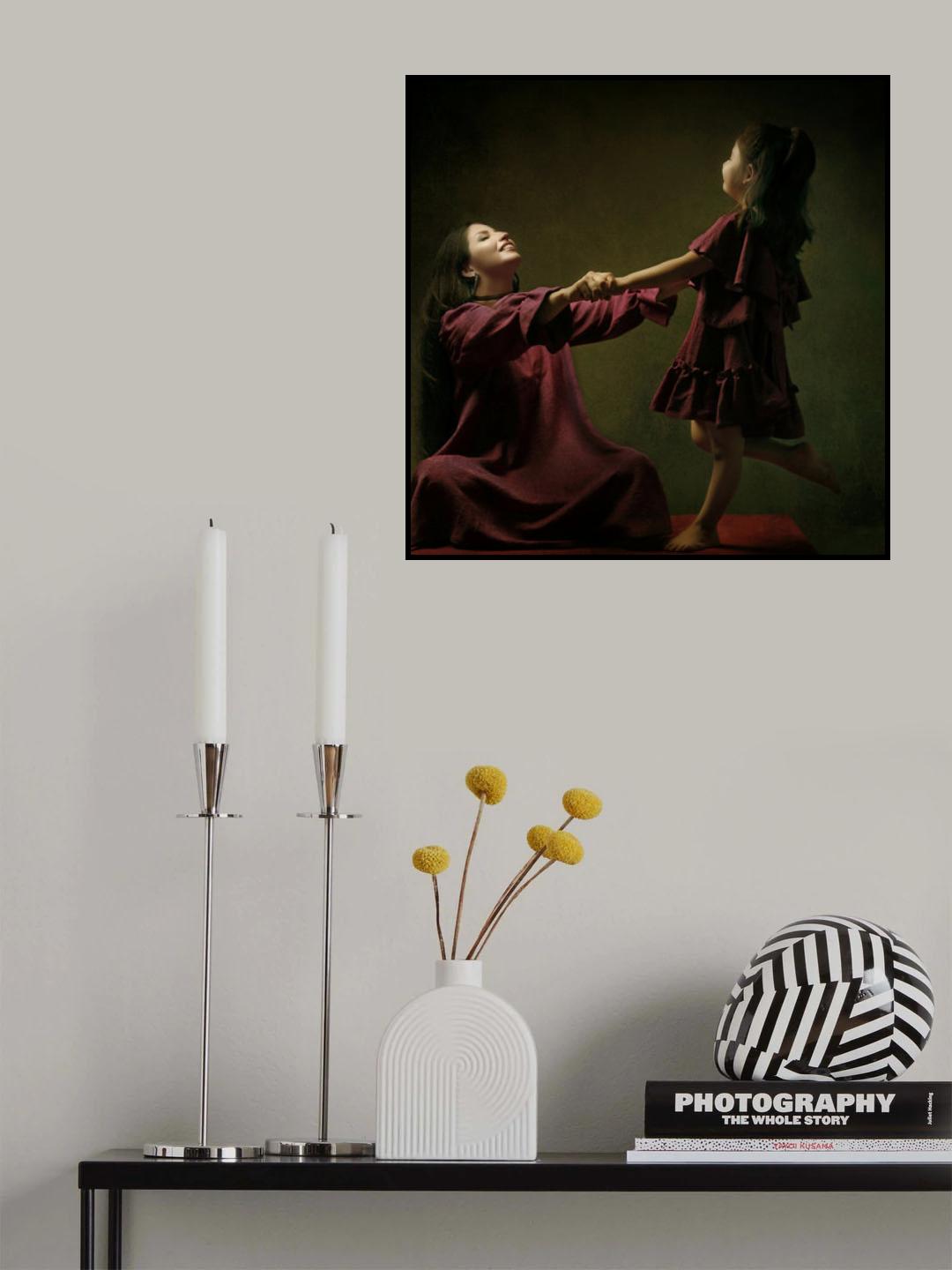 Daughter & Mom Poster och Canvastavla