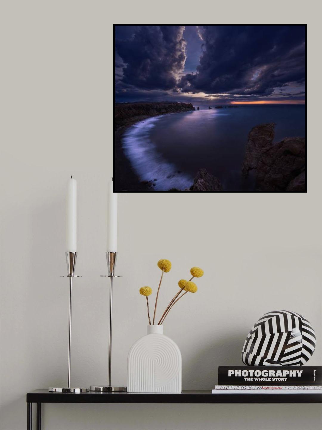 When The Typhoon Is Coming Poster och Canvastavla