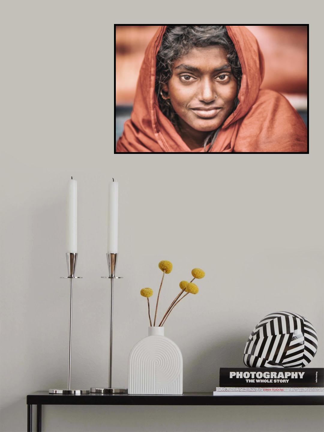 The girl from Manu tribe Poster och Canvastavla