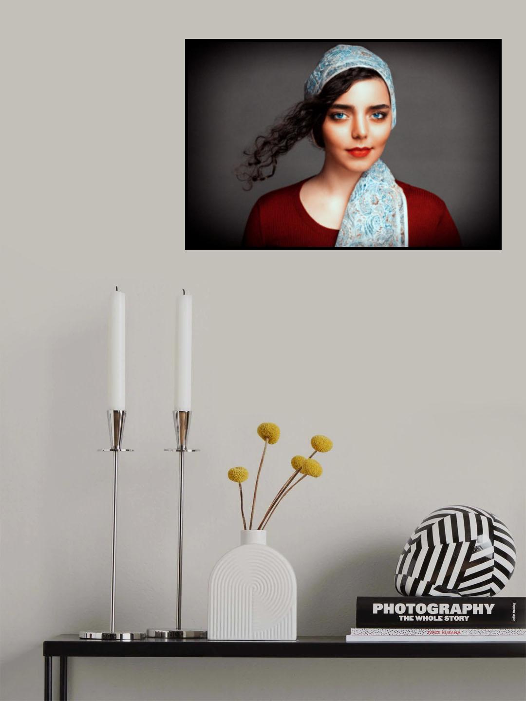 Faezeh Poster och Canvastavla