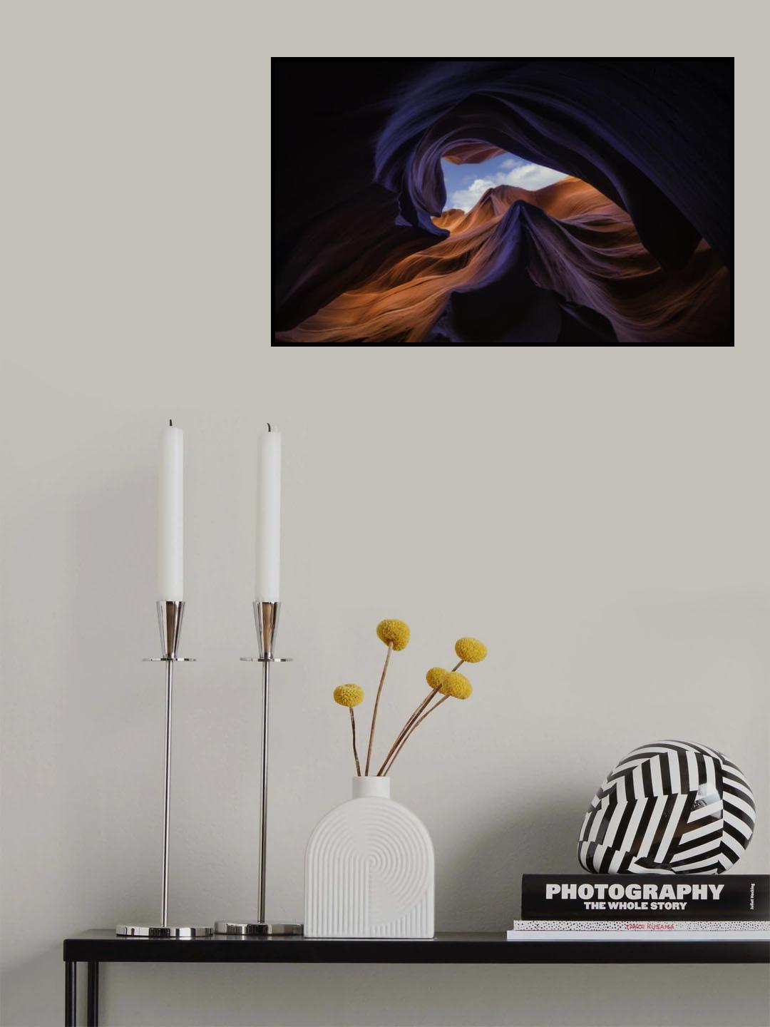Antelope Canyon Poster och Canvastavla