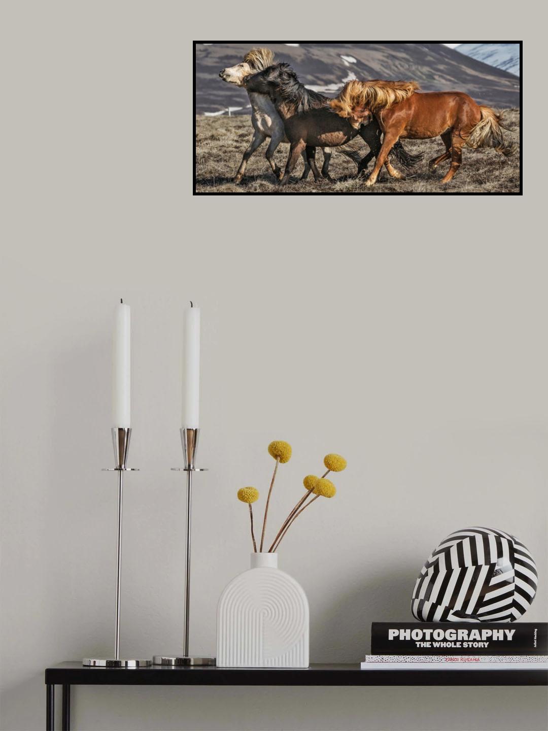 Action Poster och Canvastavla