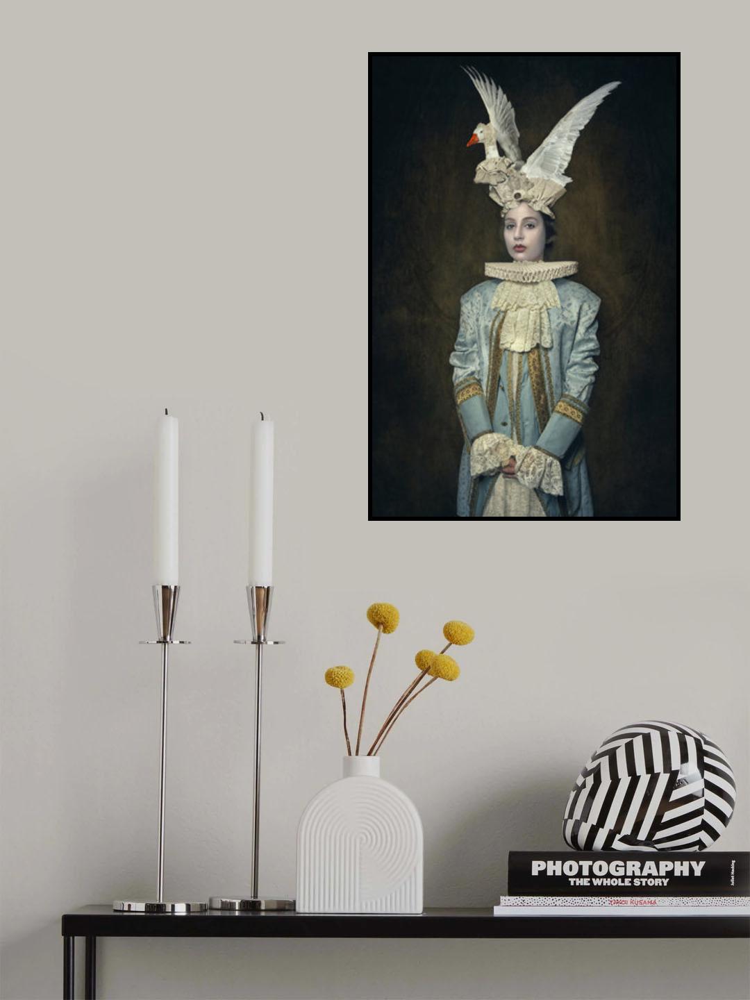 My swan hat Poster och Canvastavla