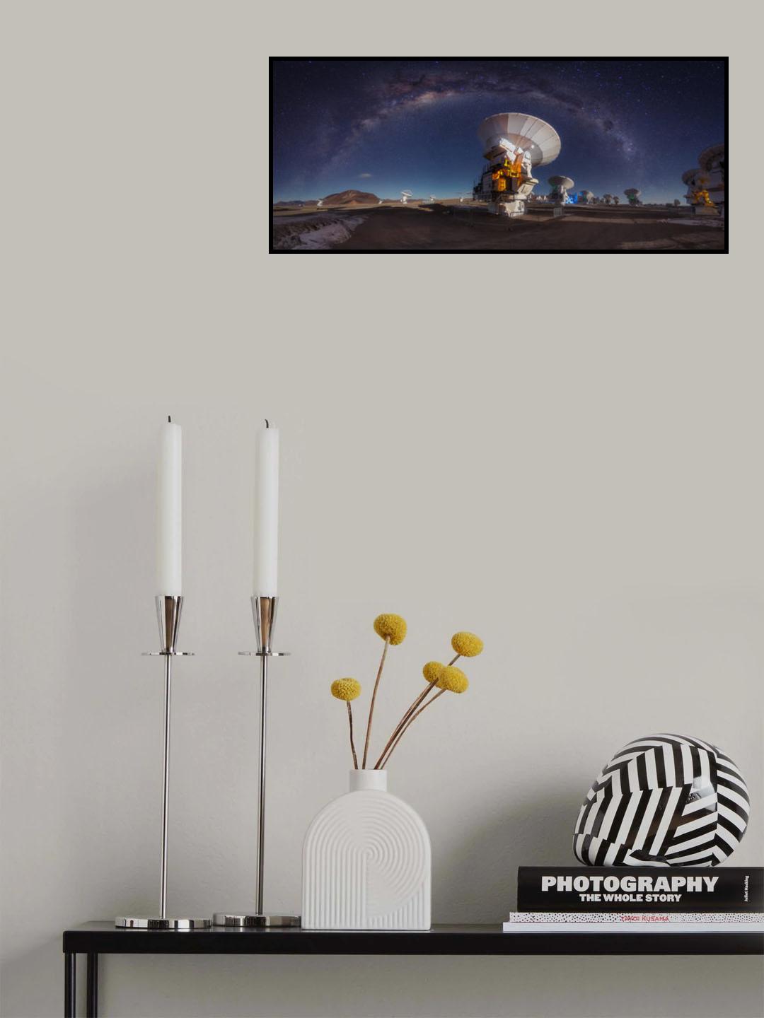 ALMA Observatory Poster och Canvastavla