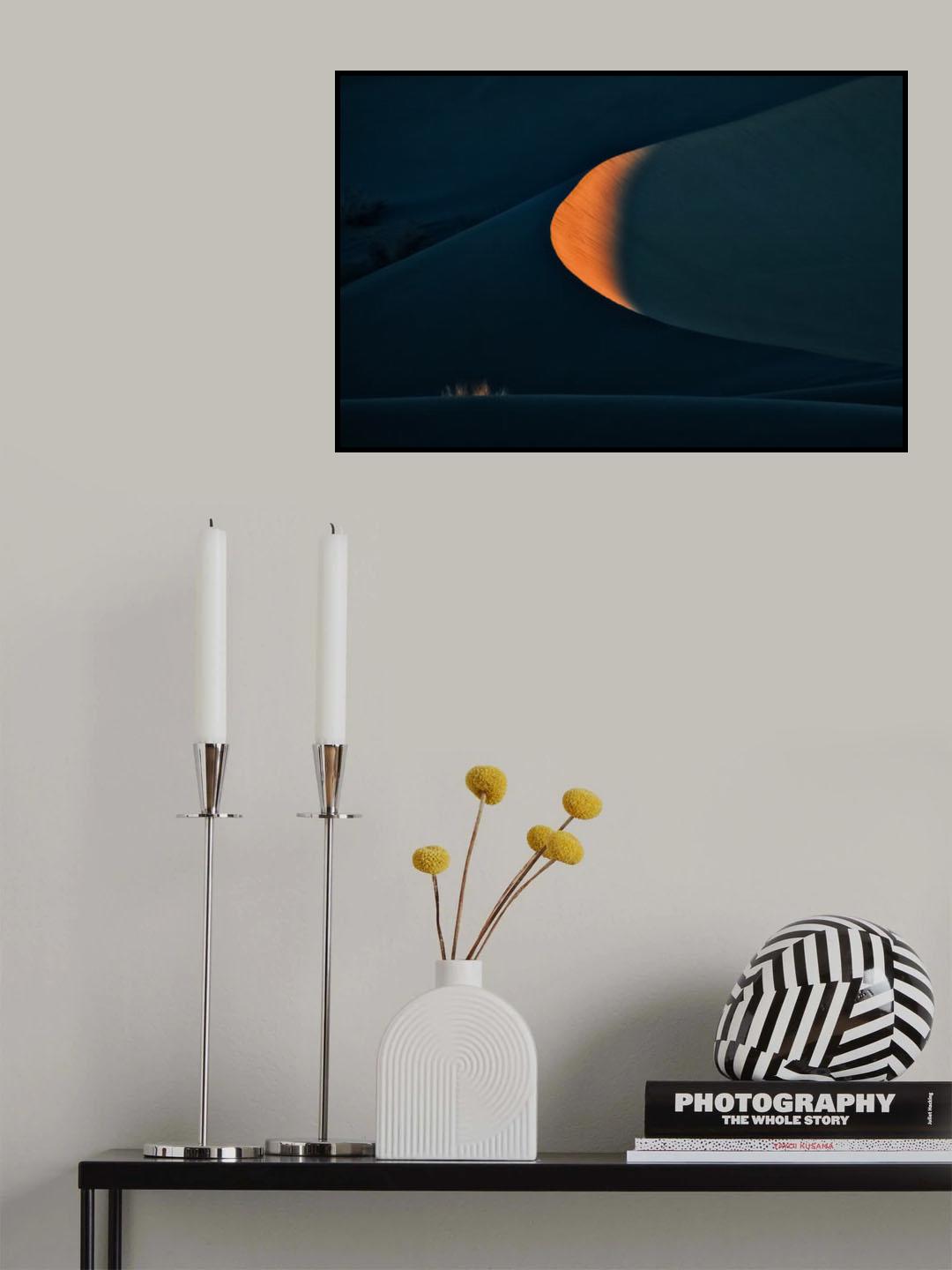 Moon Poster och Canvastavla