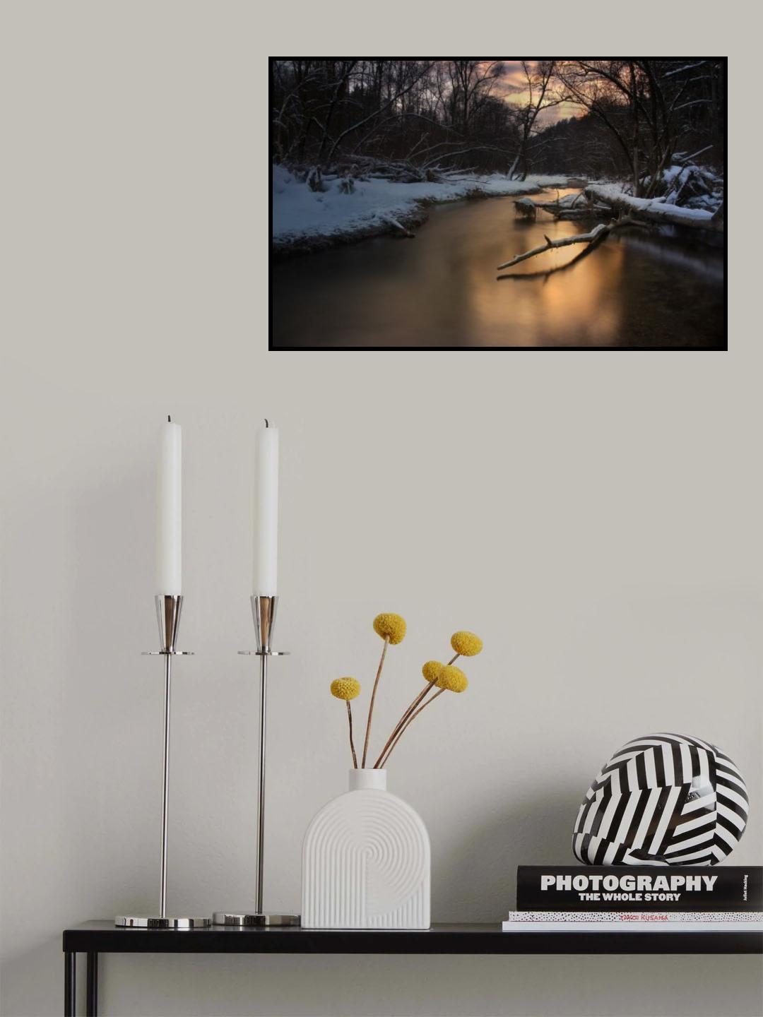 Winter Light Poster och Canvastavla