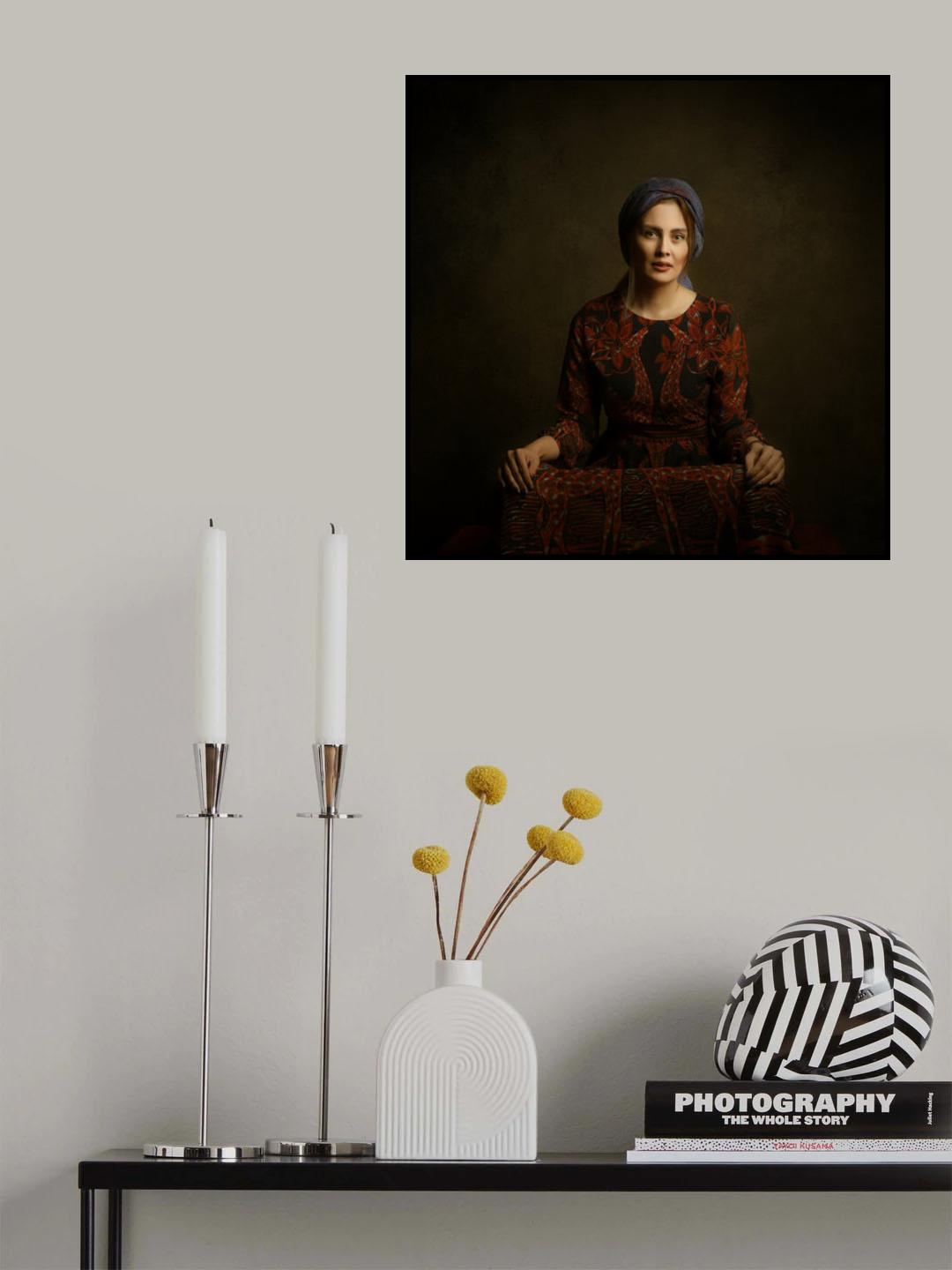 Persian girl Poster och Canvastavla
