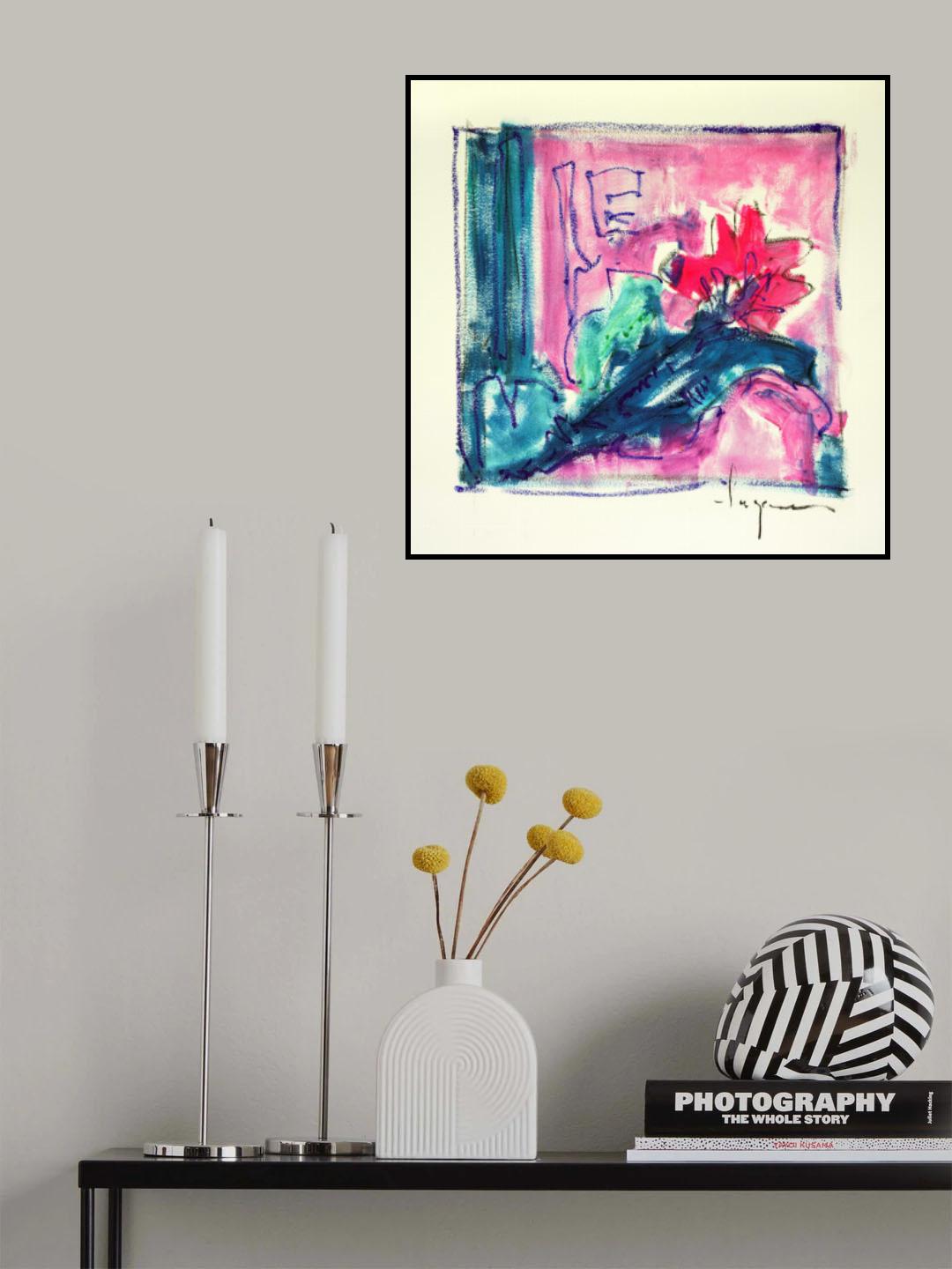 Df1029 Blossomiii Sq Poster och Canvastavla