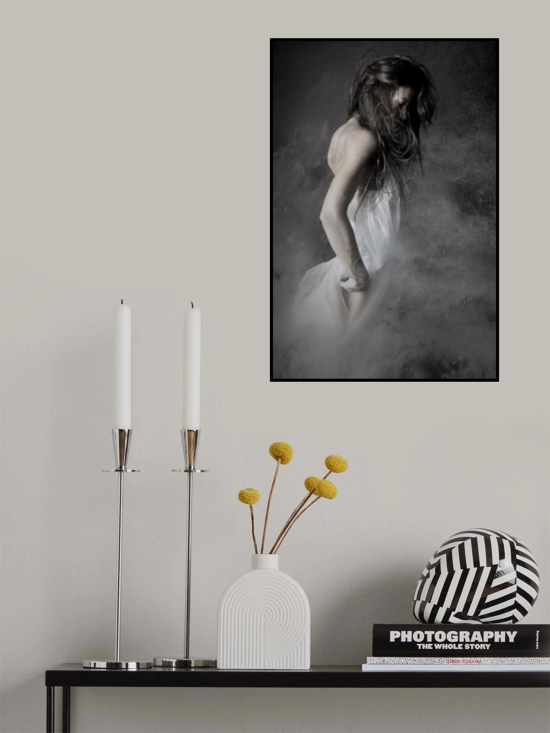 grey Poster och Canvastavla