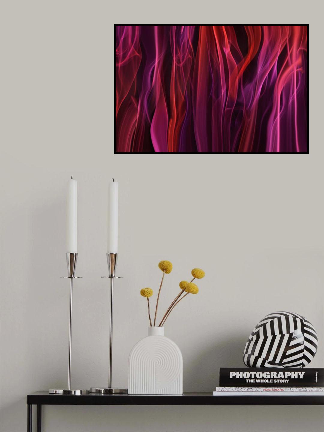 Volatile curtains Poster och Canvastavla