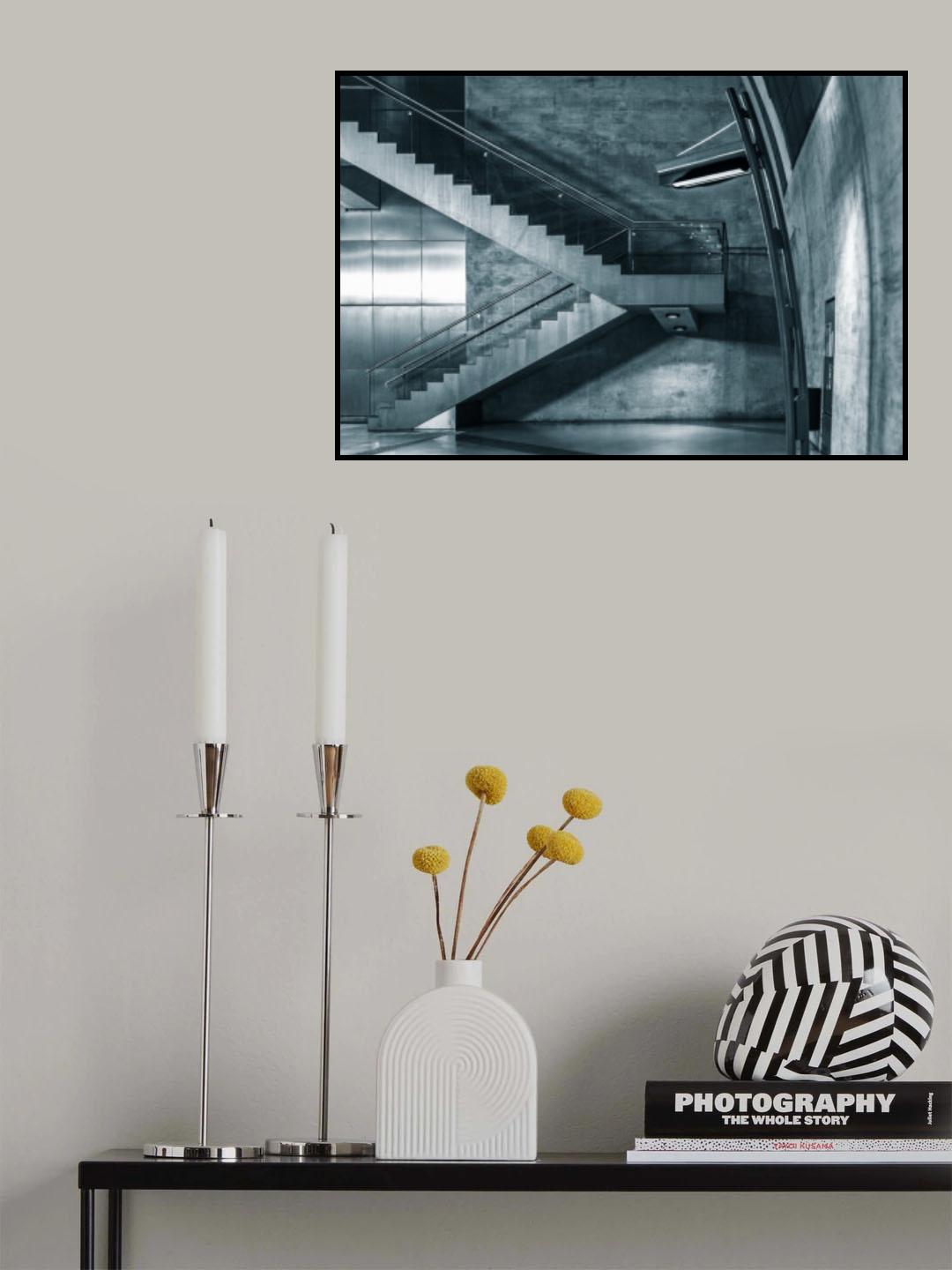 Subway Station Colgne Poster och Canvastavla