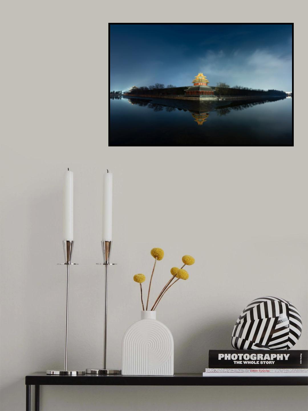 Corner Tower Poster och Canvastavla