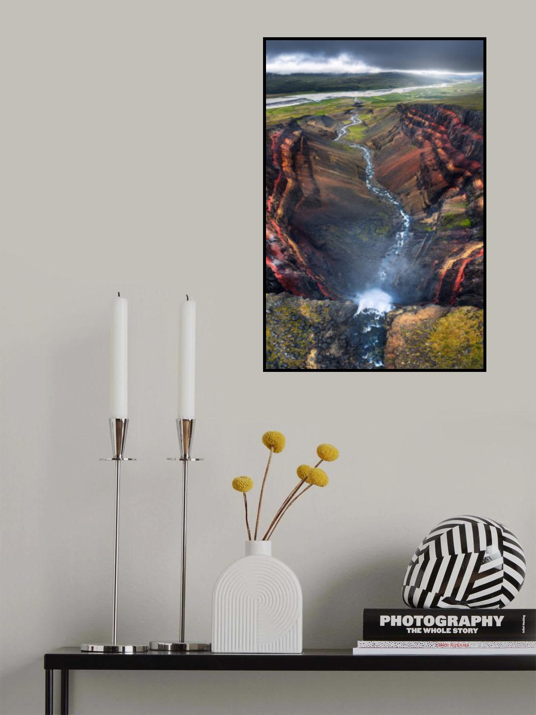 Look Down - Iceland Poster och Canvastavla