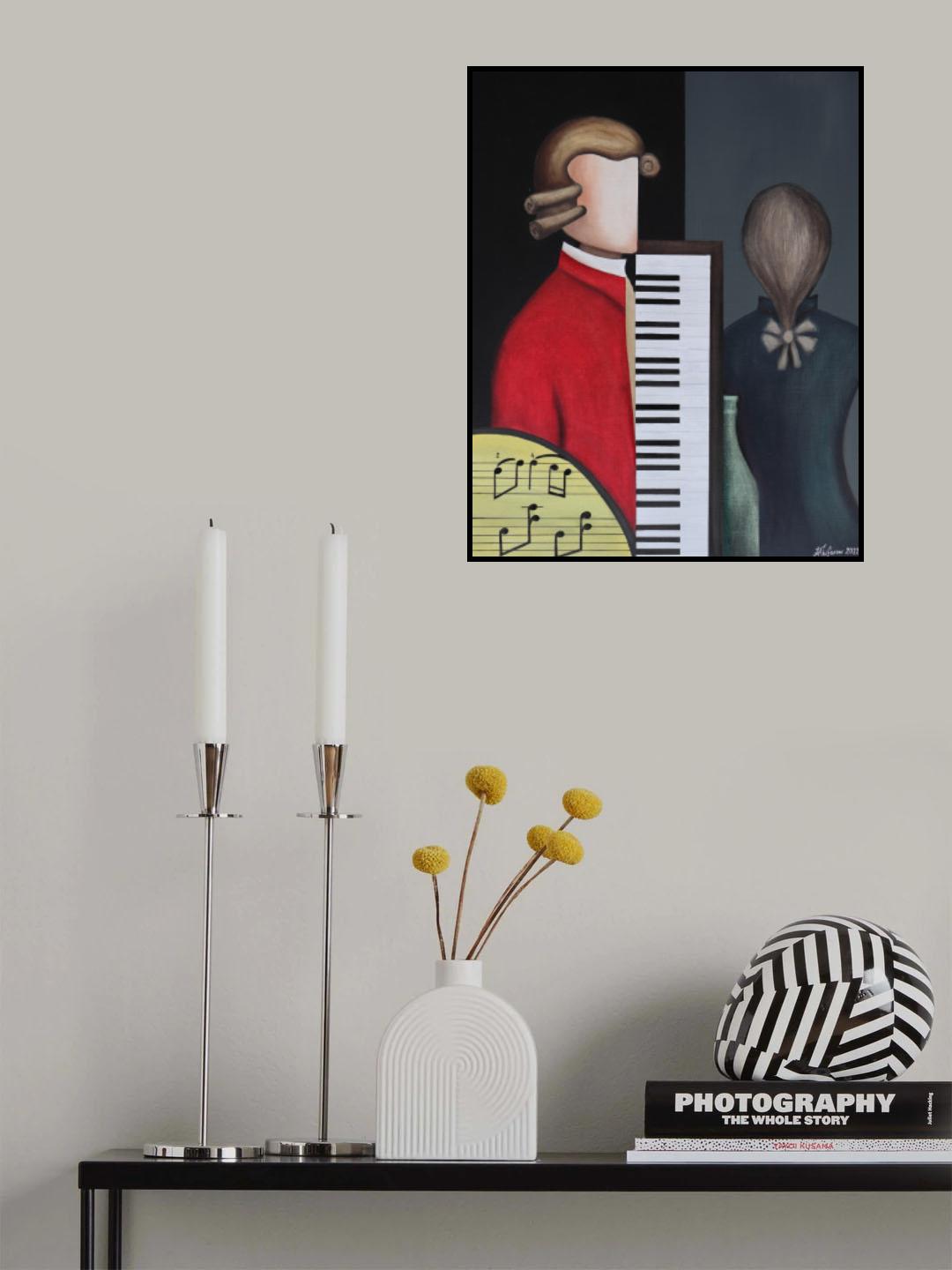 Mozart and Salieri Poster och Canvastavla