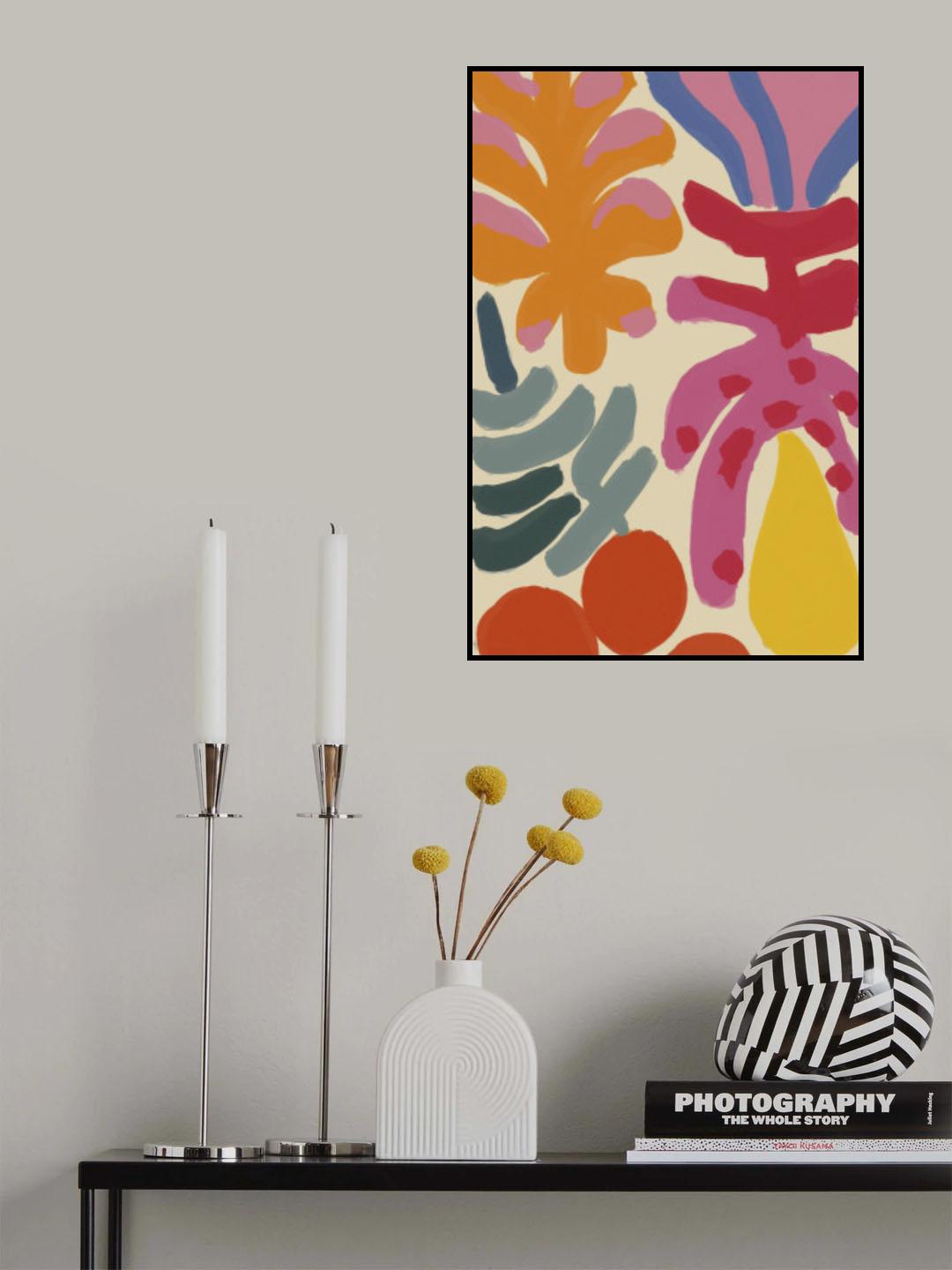 Happy Summer No 5 Poster och Canvastavla