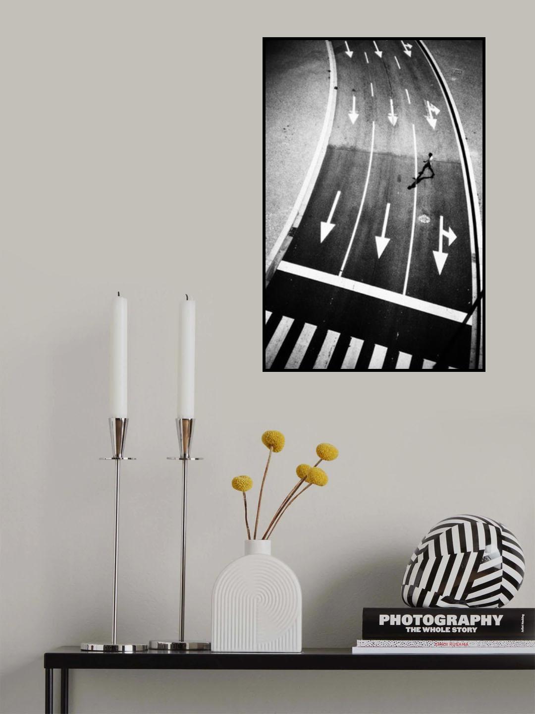 anywhere i go Poster och Canvastavla