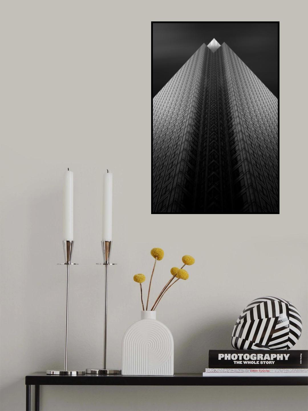 Illusion tower Poster och Canvastavla