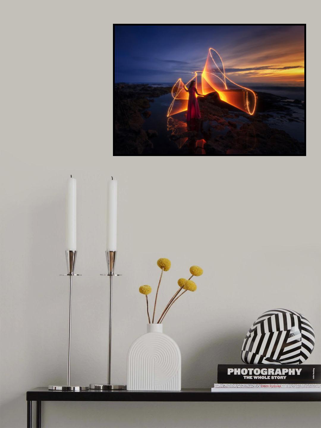 The Light Dance Poster och Canvastavla