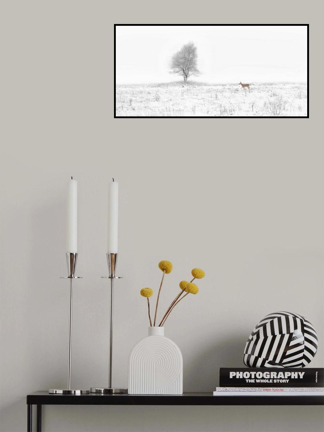 Christmas Coming Poster och Canvastavla