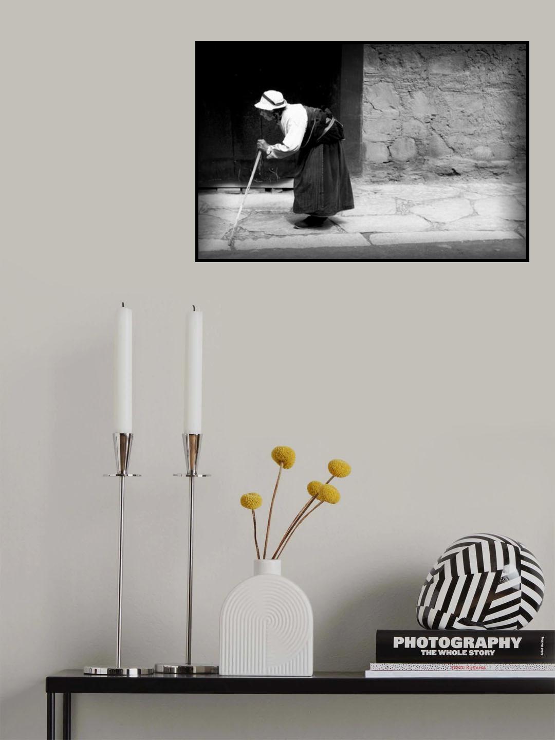 Power lady Poster och Canvastavla
