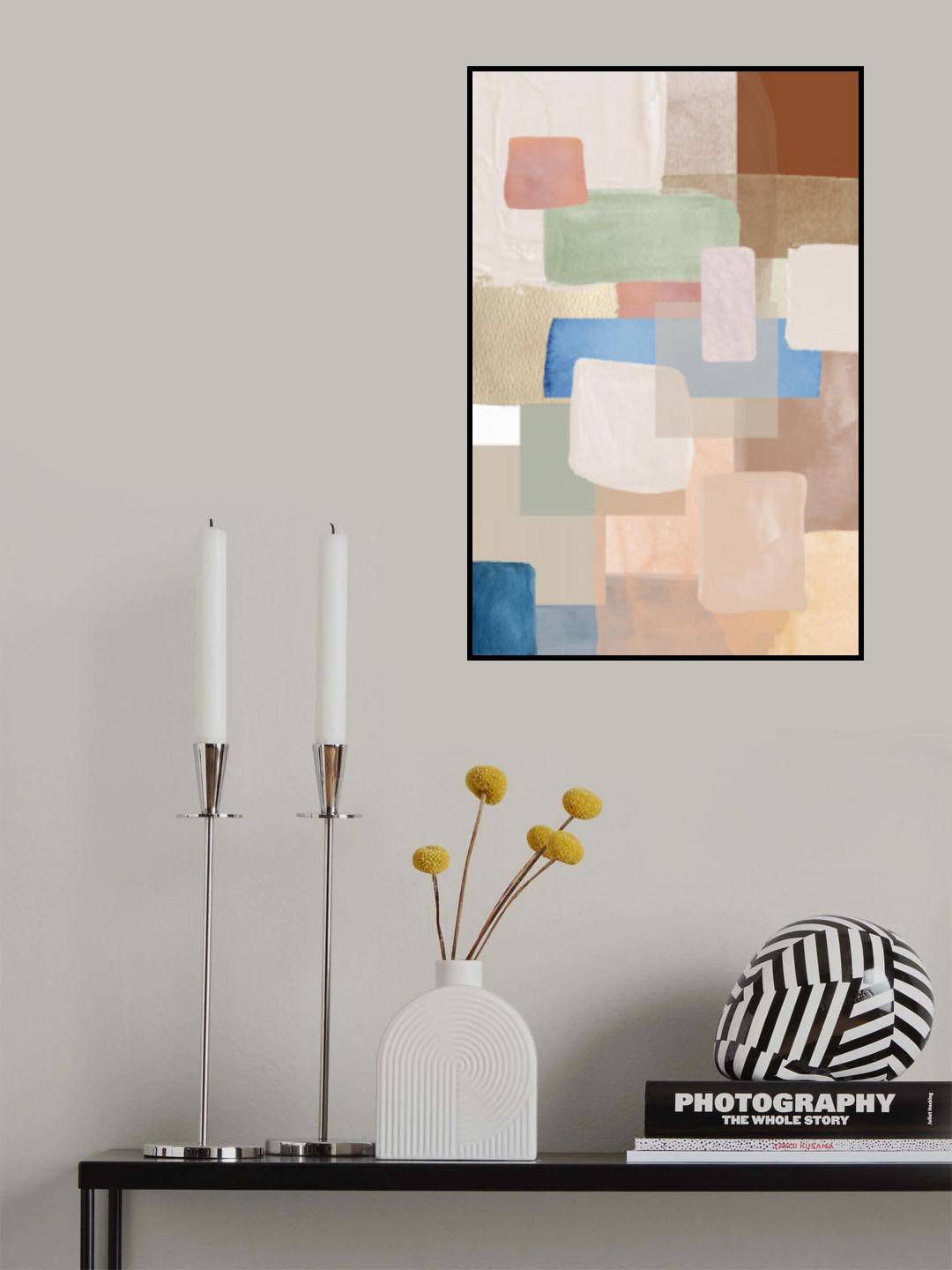 Kaleidoscope-3 Poster och Canvastavla