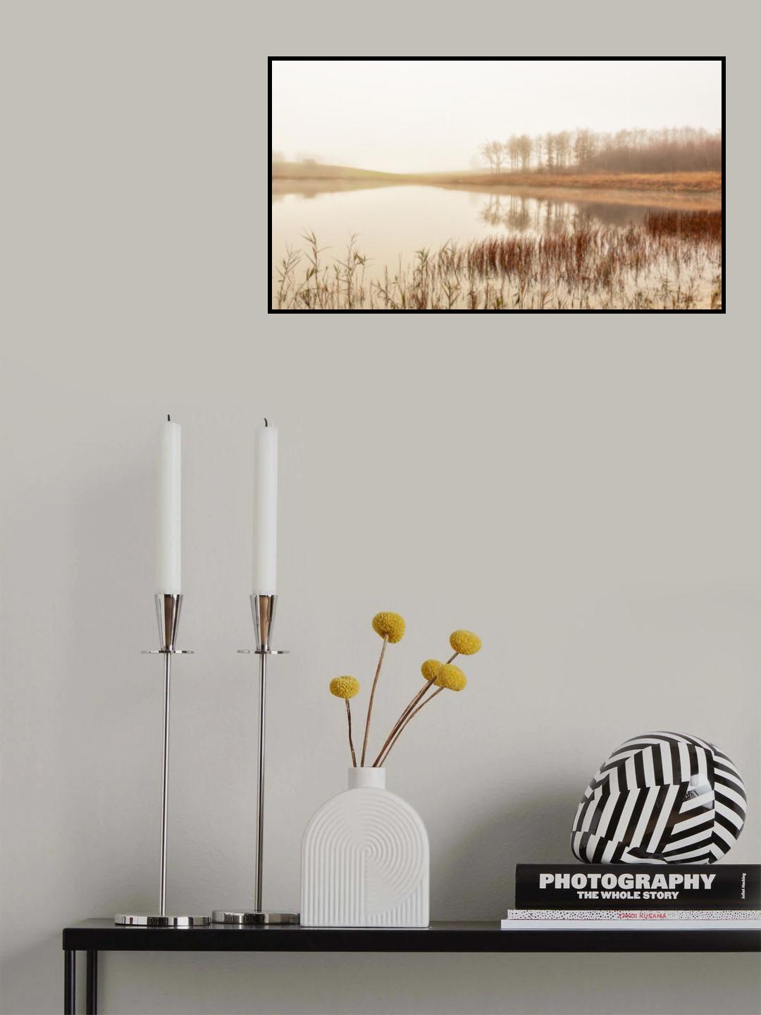 Calm lake Poster och Canvastavla
