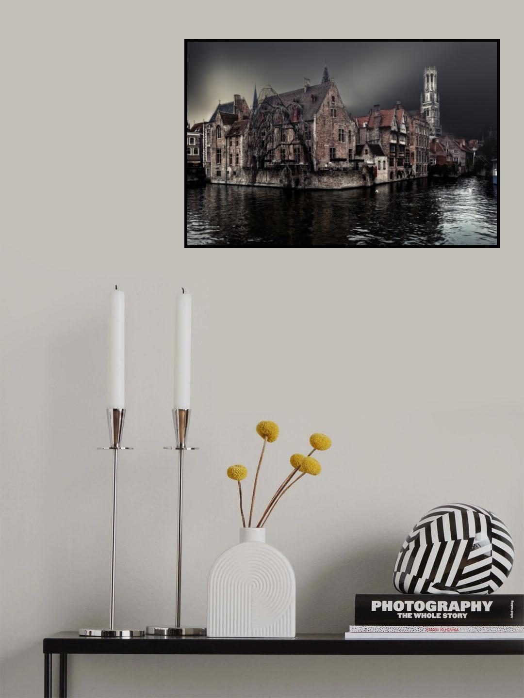the darkness of winter cold Poster och Canvastavla
