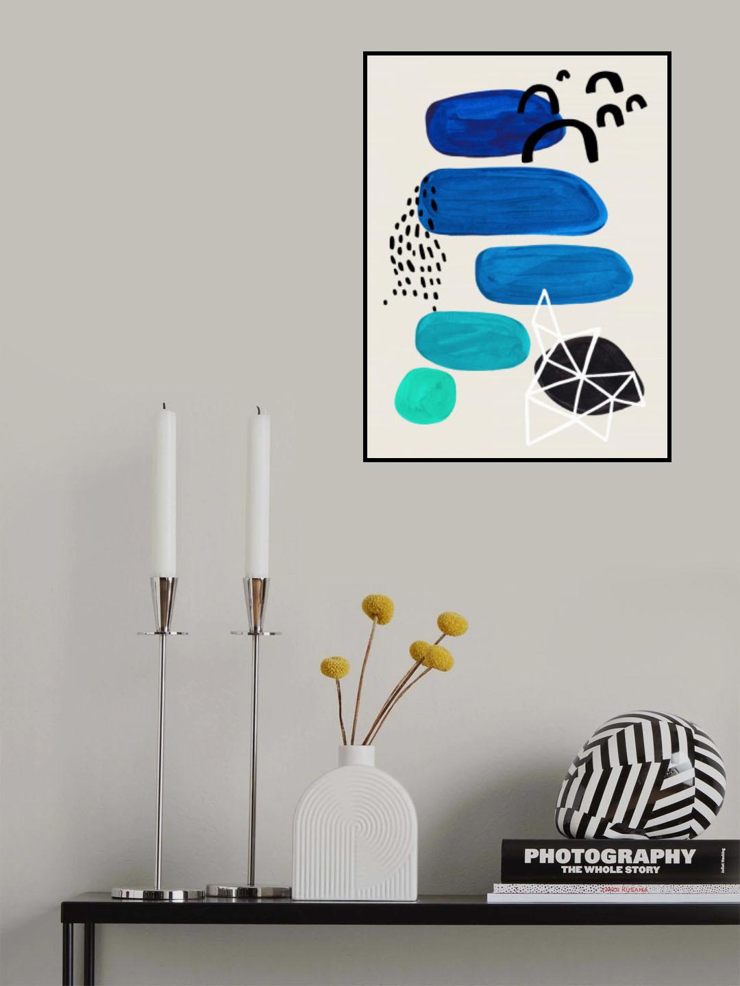 Waterfall Poster och Canvastavla
